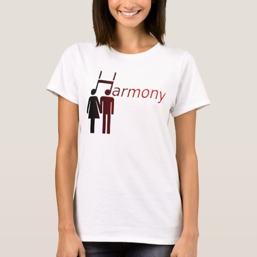 Paar in Harmonie Shirt (Vorderseite)