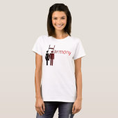 Paar in Harmonie Shirt (Vorne ganz)