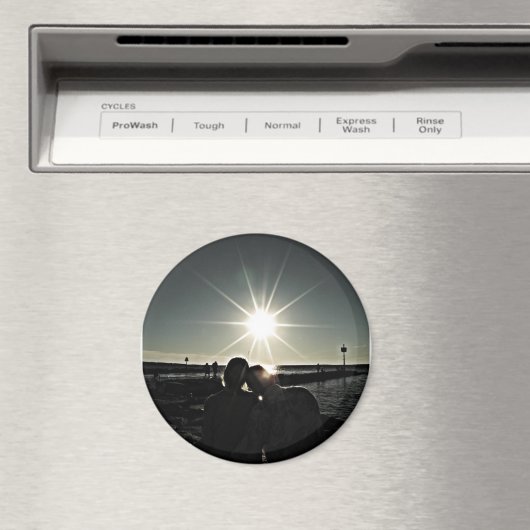 Paar in Liebe Cape Cod Foto Magnet (In Situ (Geschirrspüler))