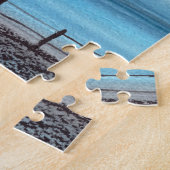 Paar in Liebe mit rotem Valentinstag Puzzle (Seite)