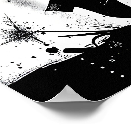 Paar in Liebe Poster (Ecke)