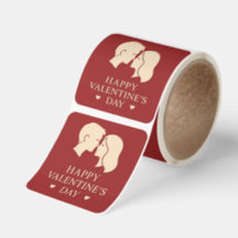 Paar-Initialen-Monogramm Romantisches Valentinstag