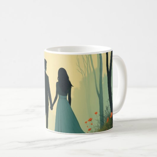 Paar Kaffeetasse (VorderseiteRechts)