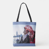 Paar Karnevalsmasken Tasche (Rückseite)