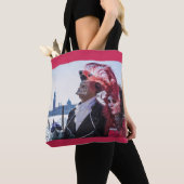 Paar Karnevalsmasken Tasche (Von Nahem)