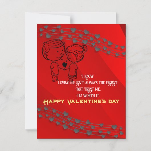 Paar karte (Vorderseite)