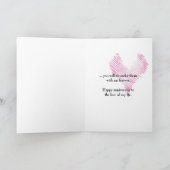 Paar Katzen im Mondlicht Karte (Innenseite)