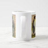 Paar König Pinguine, Falklands Jumbo-Tasse (Rückseite)