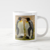 Paar König Pinguine, Falklands Jumbo-Tasse (Rechts)
