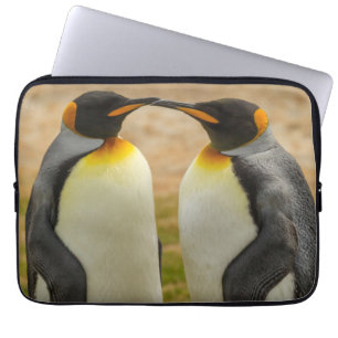 Paar König Pinguine, Falklands Laptopschutzhülle
