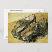 Paar Leather Clogs Van Gogh Fine Art Postkarte (Vorne/Hinten)