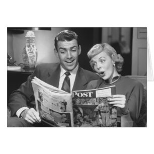 Paar-Lesezeitschrift