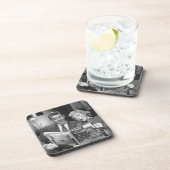 Paar-Lesezeitschrift Getränkeuntersetzer (Rechte Seite)