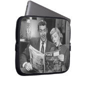 Paar-Lesezeitschrift Laptopschutzhülle (Vorne Rechts)