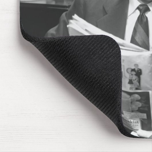 Paar-Lesezeitschrift Mousepad (Ecke)