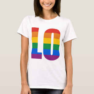 PAAR-LIEBE-BUCHSTABEN - LO T-Shirt