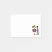 Paar Liebe Sticky Notes - I Liebe You Post-it Klebezettel (Vorderseite)