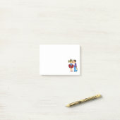Paar Liebe Sticky Notes - I Liebe You Post-it Klebezettel (Auf Schreibtisch)