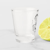 Paar mit dem Namen Custom Anniversary Geschenk Ide Schnapsglas (Links)