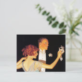 Paar, Pfeile und Shirts für Kleid, 1923 Postkarte (Stehend Vorderseite)