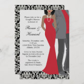 Paar-Polterabend-Einladung Einladung (Vorne/Hinten)