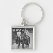 Paar-Reitpferde Schlüsselanhänger (Vorne)