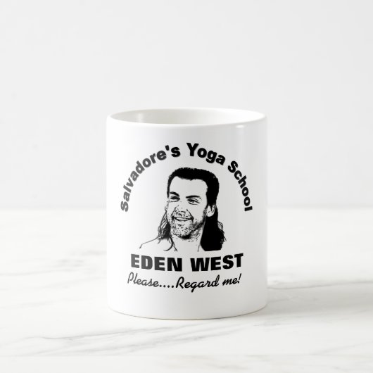 Paar-Rückzug Salvadores Yoga-Schulkaffee-Tasse Kaffeetasse (Mittel)