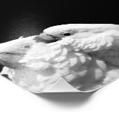 Paar Schirmkakados Fotodruck (Ecke)