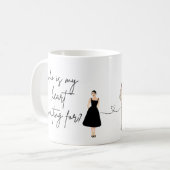 paar Tasse, Beat-Liebhaber Tasse Designs (Vorderseite Links)