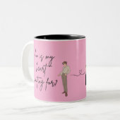 paar Tasse, Beat-Liebhaber Tasse Designs (Vorderseite Links)