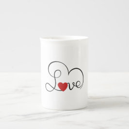Paar-Tasse Porzellantasse