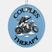 Paar-Therapie Keramikornament (Links)