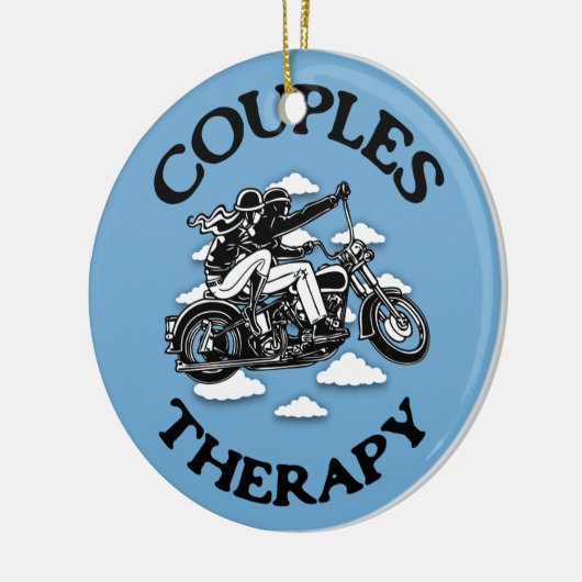 Paar-Therapie Keramikornament (Links)