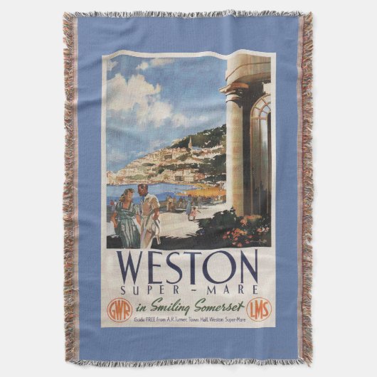 Paar-übersehenküsten-Eisenbahn-Plakat Decke (Vorderseite Vertikal)