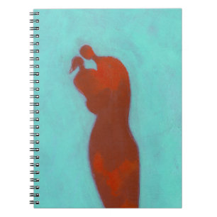 Paar-Umfassung Notizblock