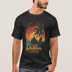 Paar Urlaub Passendes Reise Reise Reisender Eheman T-Shirt