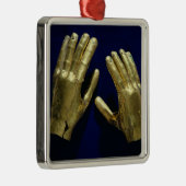 Paar von Begräbnis übergibt, von Peru, c.200-c.800 Ornament Aus Metall (Rechts)