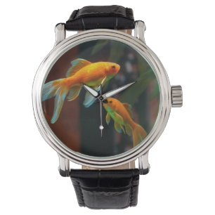 Paar von Lucky Goldfish Armbanduhr
