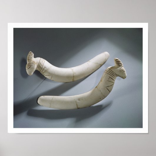 Paar von Rizinets, Thinitzeit (Hippopotamus iv Poster (Vorne)