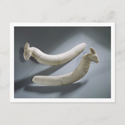 Paar von Rizinets, Thinitzeit (Hippopotamus iv Postkarte (Vorderseite)