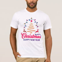 Paar Weihnachts-T-Shirt – Passendes Weihnachtsbaum