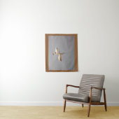 Paar weißer Schwäne Wandteppich (Beispiel)