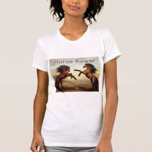 Paar wilder Pferde  T-Shirt