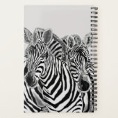 Paar Zebra Planner mit benutzerdefiniertem Text Planer (Rückseite)