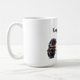 Paarden in de mond gekeken. 3 paarden lachend. kaffeetasse