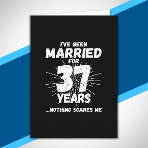 Paare 37 Jahre verheiratet Lustig 37. Hochzeitstag Karte