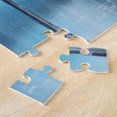 Paare an der Eiffelturm-Paris-Malerei Puzzle (Seite)