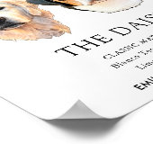 Paare Begrüßung Signature Drink-Zeichen Poster (Ecke)