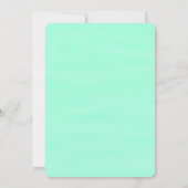 Paare Coed Polterabend Einladung Wasserfarbe (Rückseite)