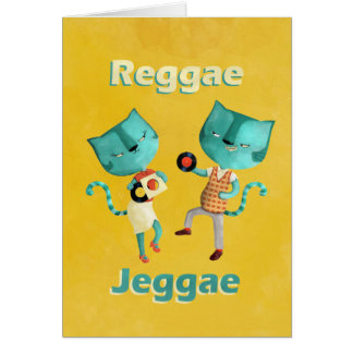 Paare der blauen Reggae-Katzen